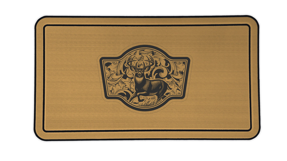 Whitetailed Buck cooler top preview