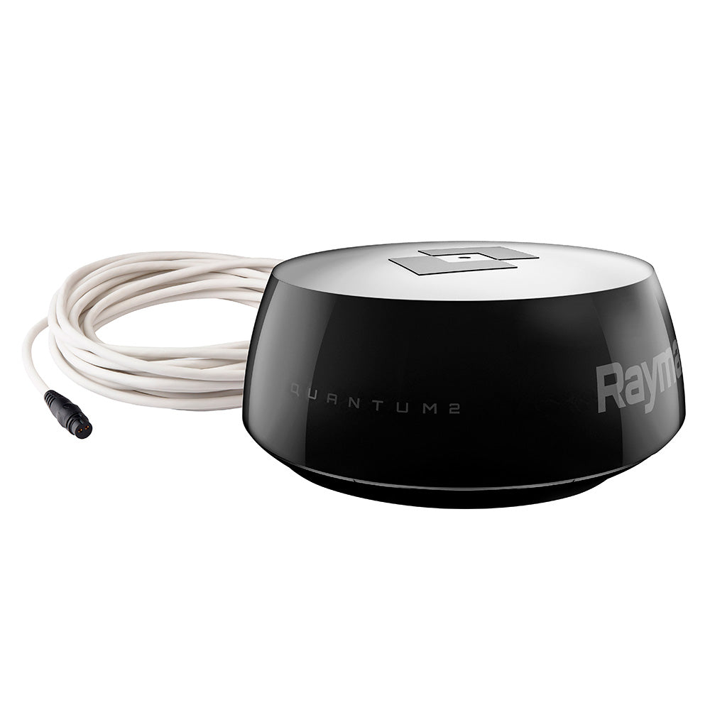 Raymarine Black Q24D Quantum 2 Doppler Radar w15M Power  Data Cables T70550