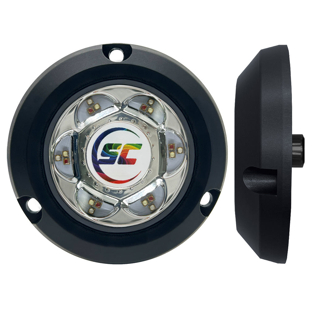 ShadowCaster SC2 Series Polymer Composite Surface Mount Underwater Light  Full Color SC2CCCSM