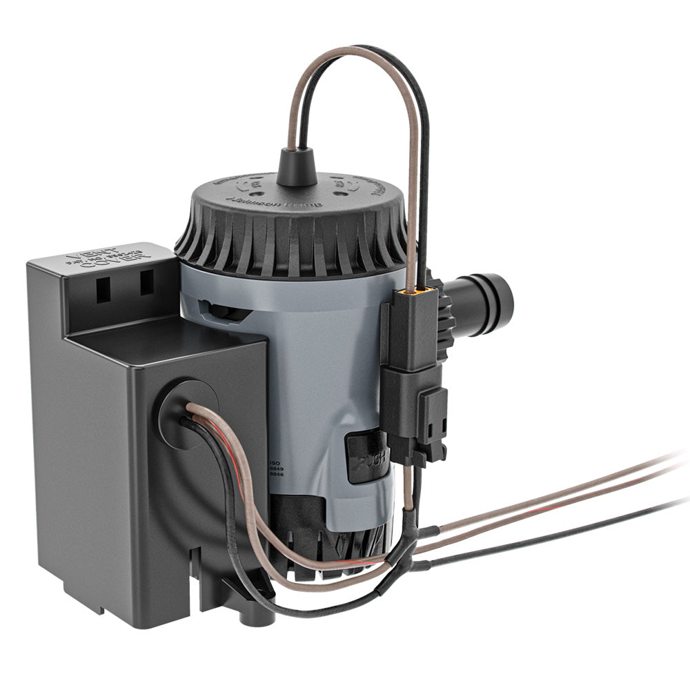 Johnson Pump Aqua Void ElectroMagnetic Combo 500 GPH Bilge Pump  12V 101363701