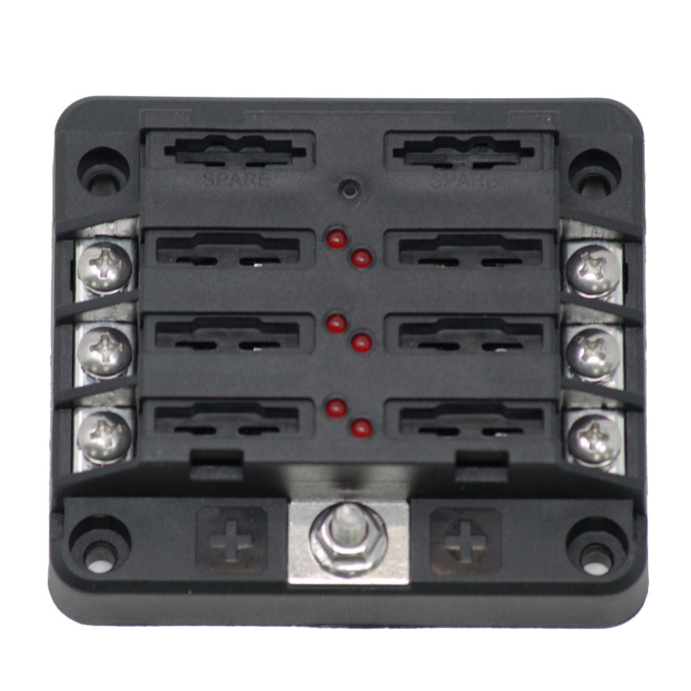 Egis RT Fuse Block 6 Position wLED Indication 8028