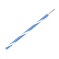 Pacer 16 AWG Gauge Striped Marine Wire 500 Spool  Blue wWhite Stripe WUL16BL9500
