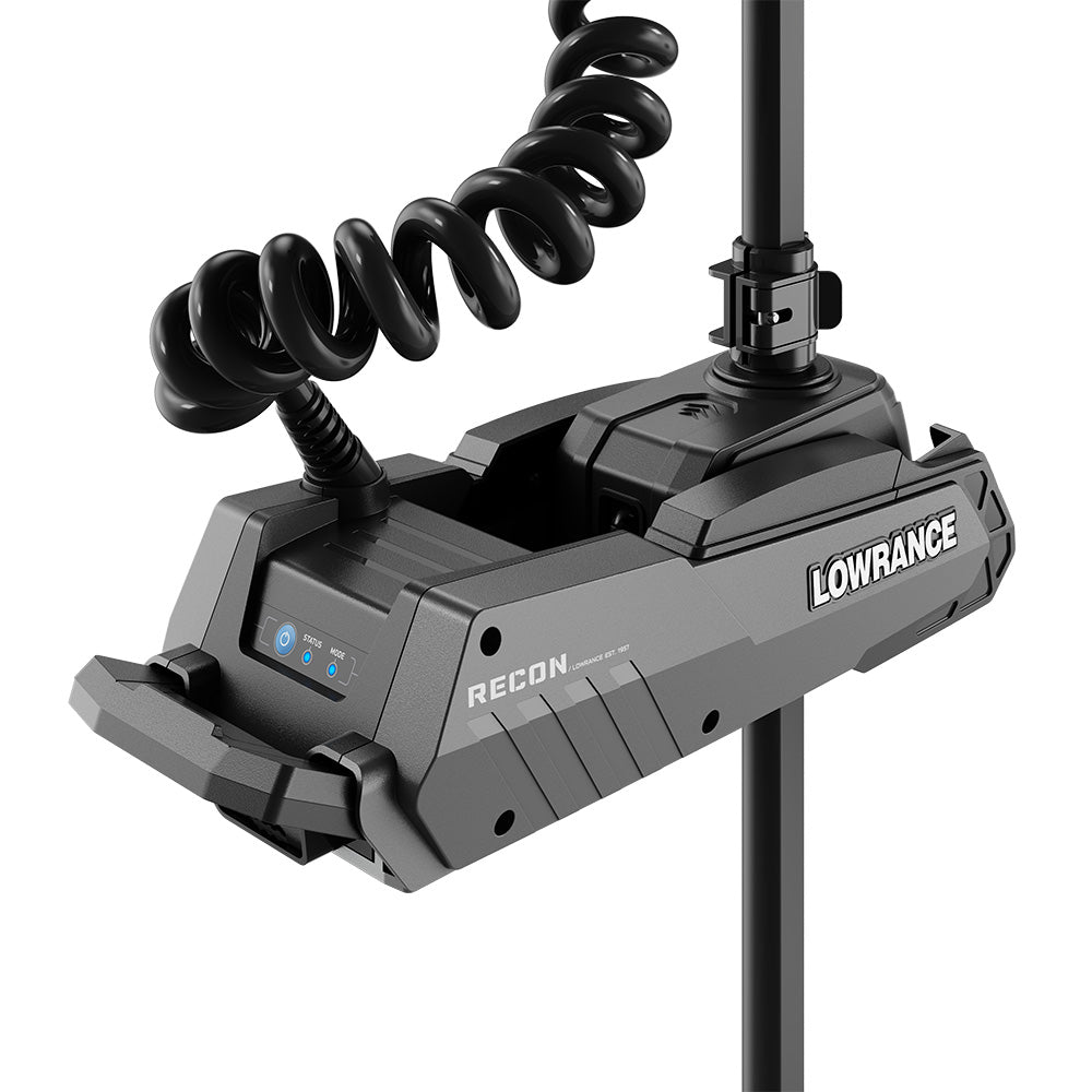 Lowrance Recon FW 48 Trolling Motor  Includes Freesteer Joystick Remote Wireless Foot Pedal  HDI Nosecone 00016172001