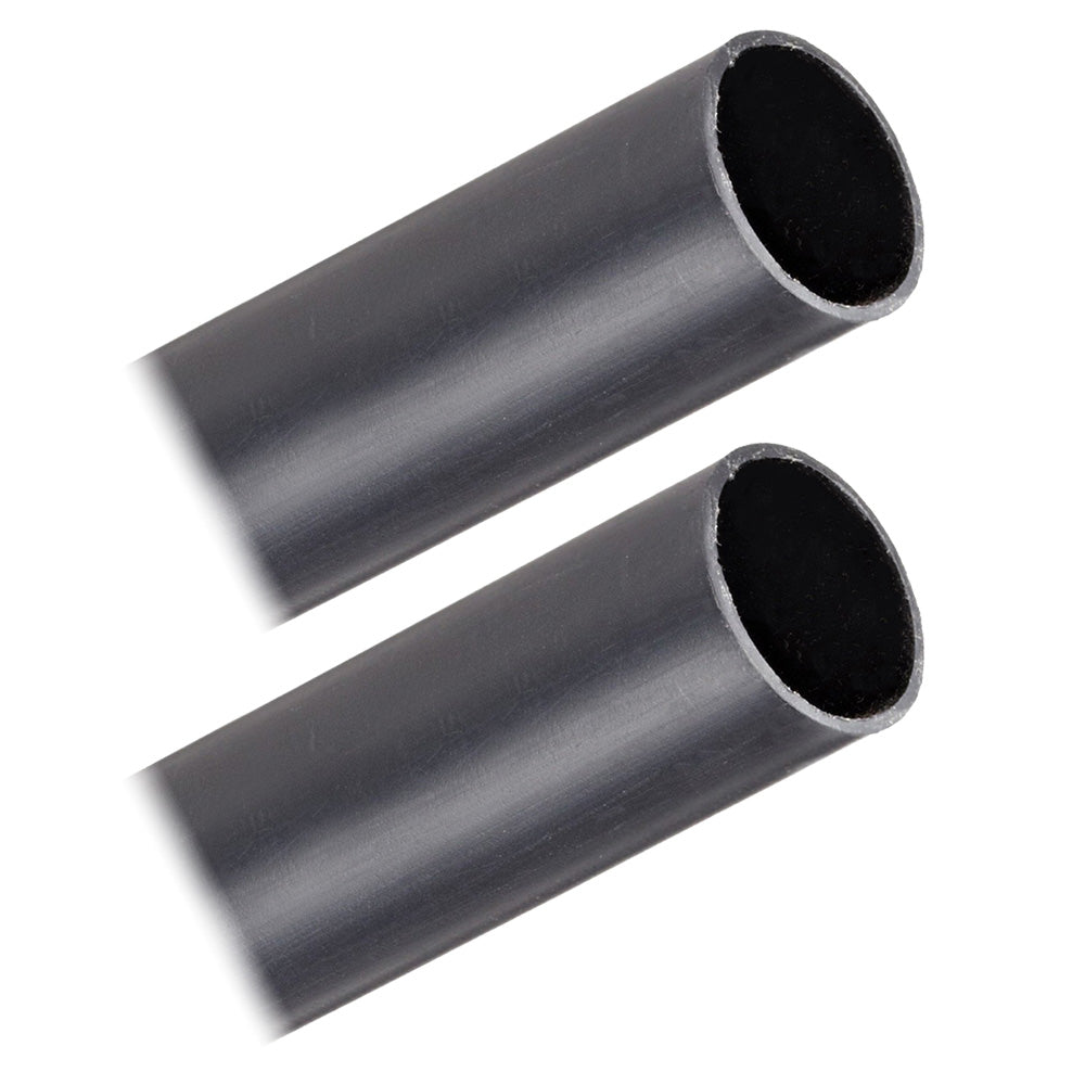 Pacer Battery Cable Heavy Wall Heat Shrink Tubing  1 x 12  Black 2Pieces BHW112BK2