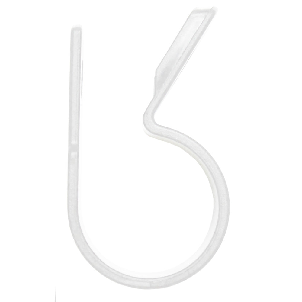 Pacer Nylon CClamps  18  Natural Color  25 Pack BCCH0225