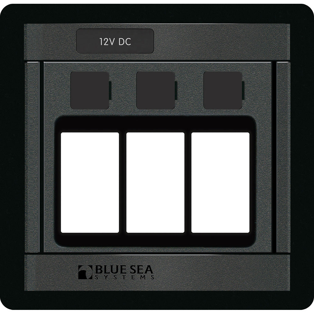 Blue Sea 1520 Remote Control Switch  360 Panel  3 Blank 1520