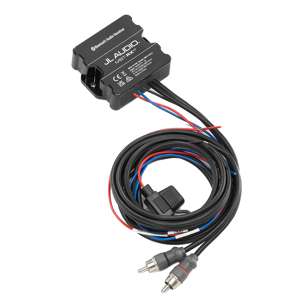 JL Audio WaterResistant Audio Receiver wBLUETOOTH Wireless Technology  MBTRXv2 0100337700