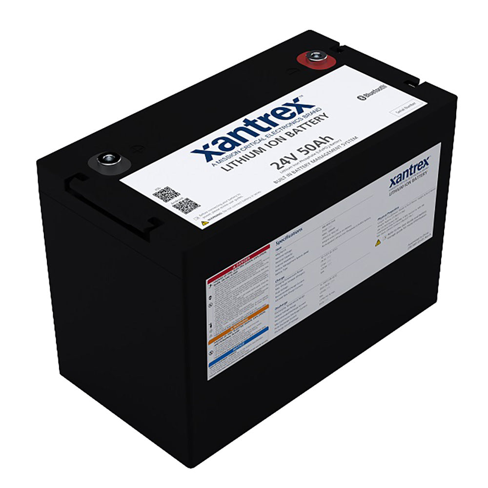 Xantrex 24V 50Ah LithiumIon Battery LiFePO4 Battery 886005024B