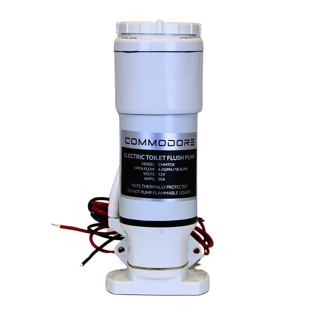 Commodore 12V Manual to Electric Toilet Conversion Kit CMMTCK