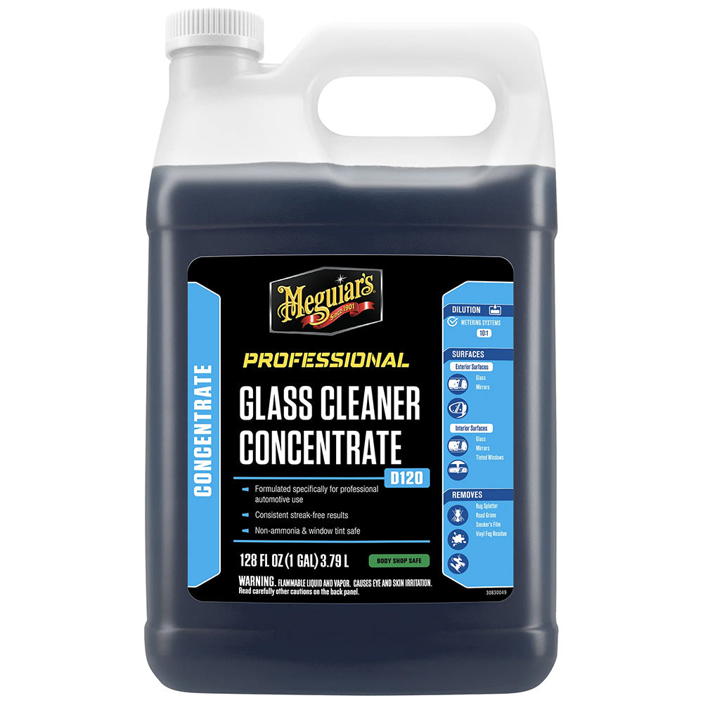 Meguiars Glass Cleaner Concentrate  1 Gallon D12001