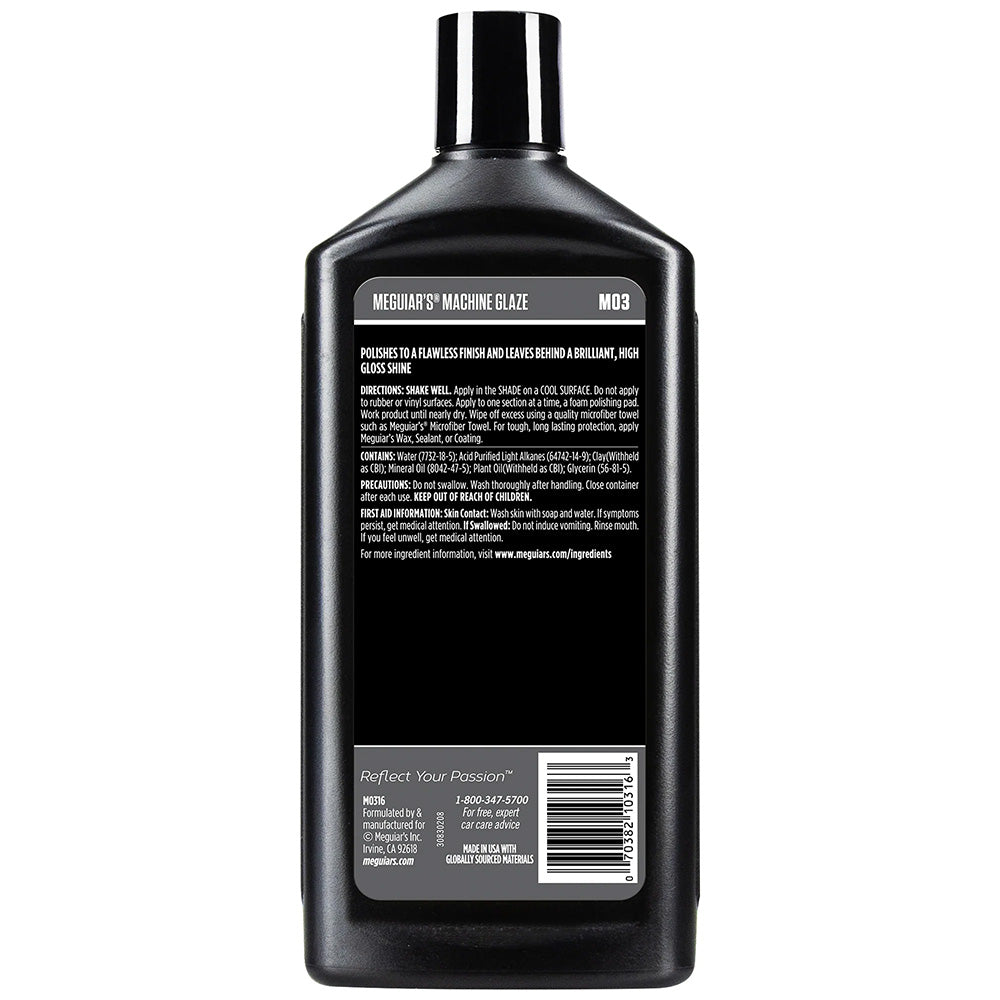 Meguiars Professional Machine Glaze  16oz M0316