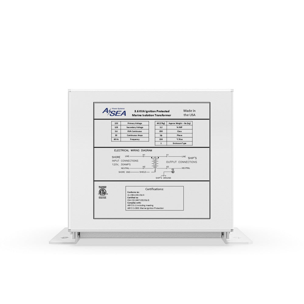 ASEA Power Systems 12 kVA Isolation Transformer 634103