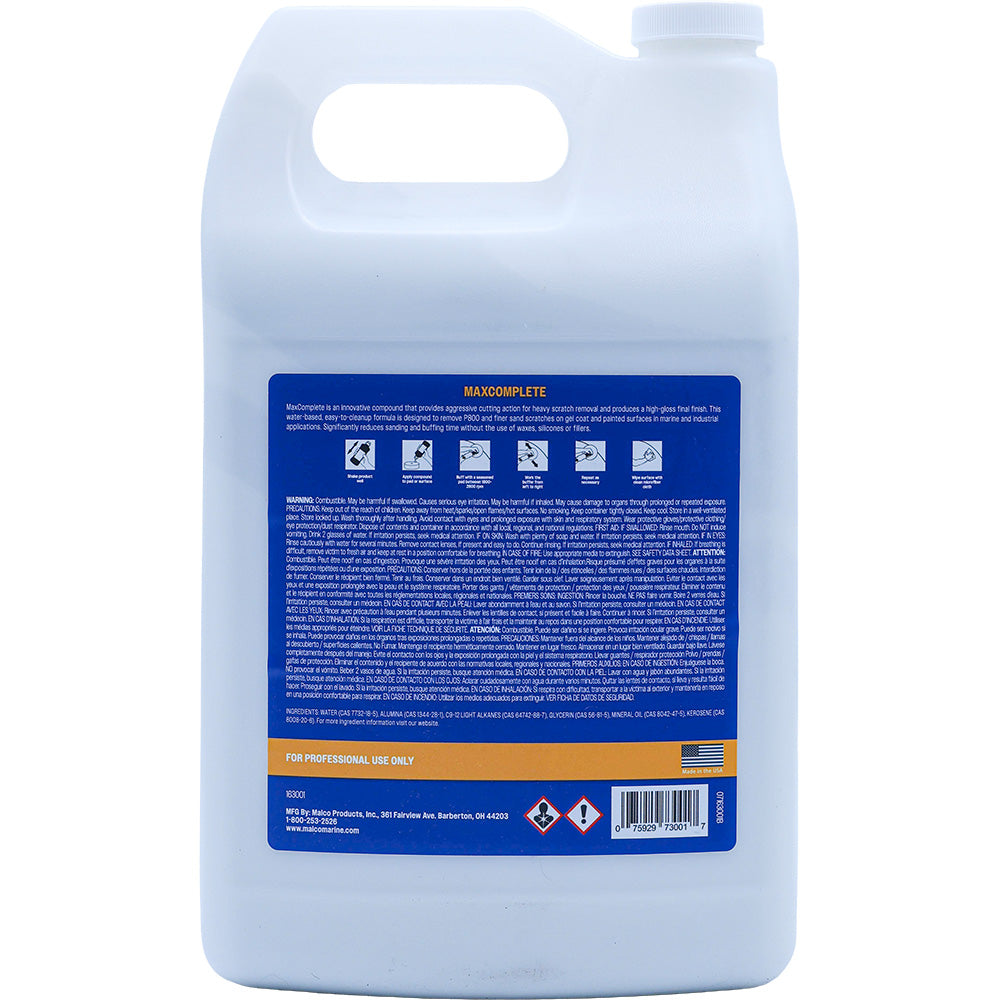 Malco MaxComplete Compound  1 Gallon 163001