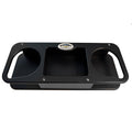 Deep Blue Marine Double Cup Holder wSuction Cups  Black MB2B