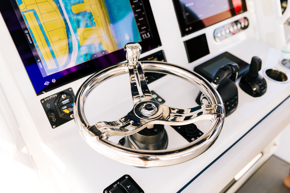 Belloca Stainless Steel Steering Wheel