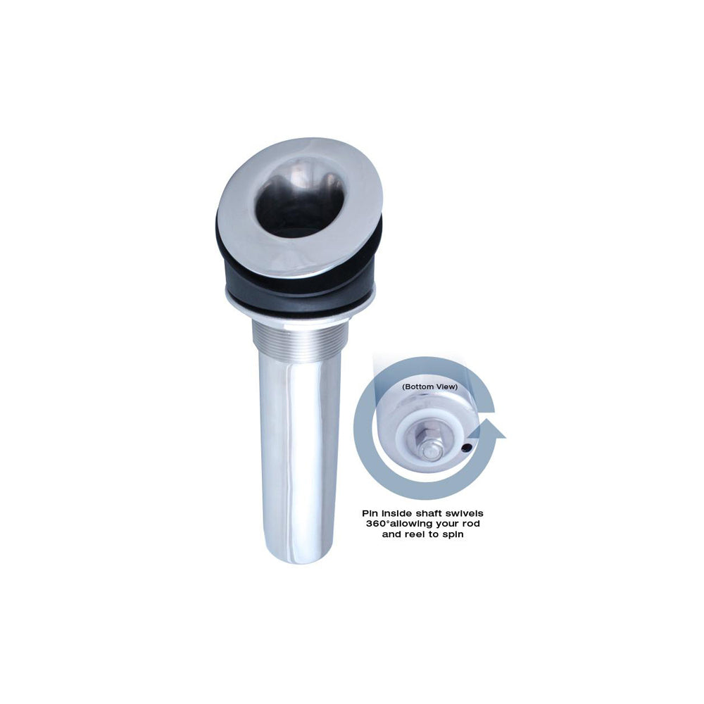 Rod Holder 15 Degree HD Screwless w/ Swivel