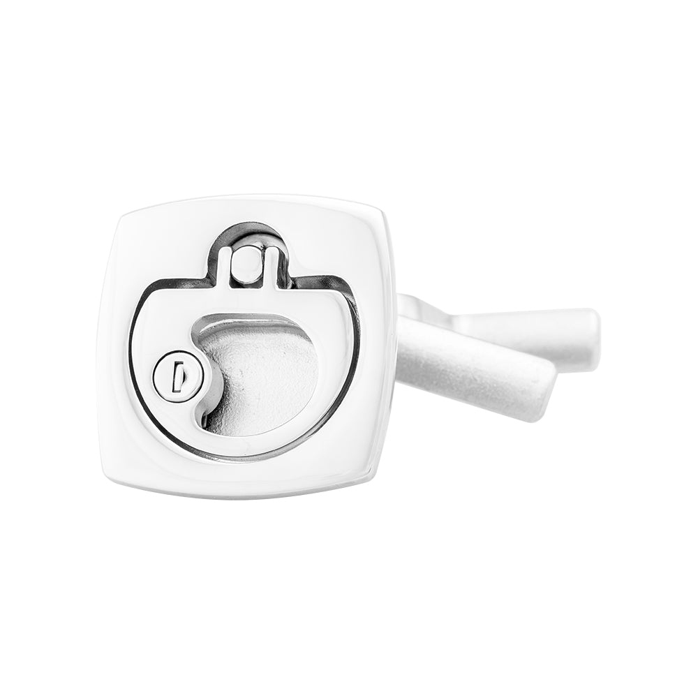 2" Lift Handle Locking, Square Face
