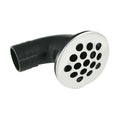 Widebody Low Profile Stainless Steel Drain For Boat Decks 1.5"
