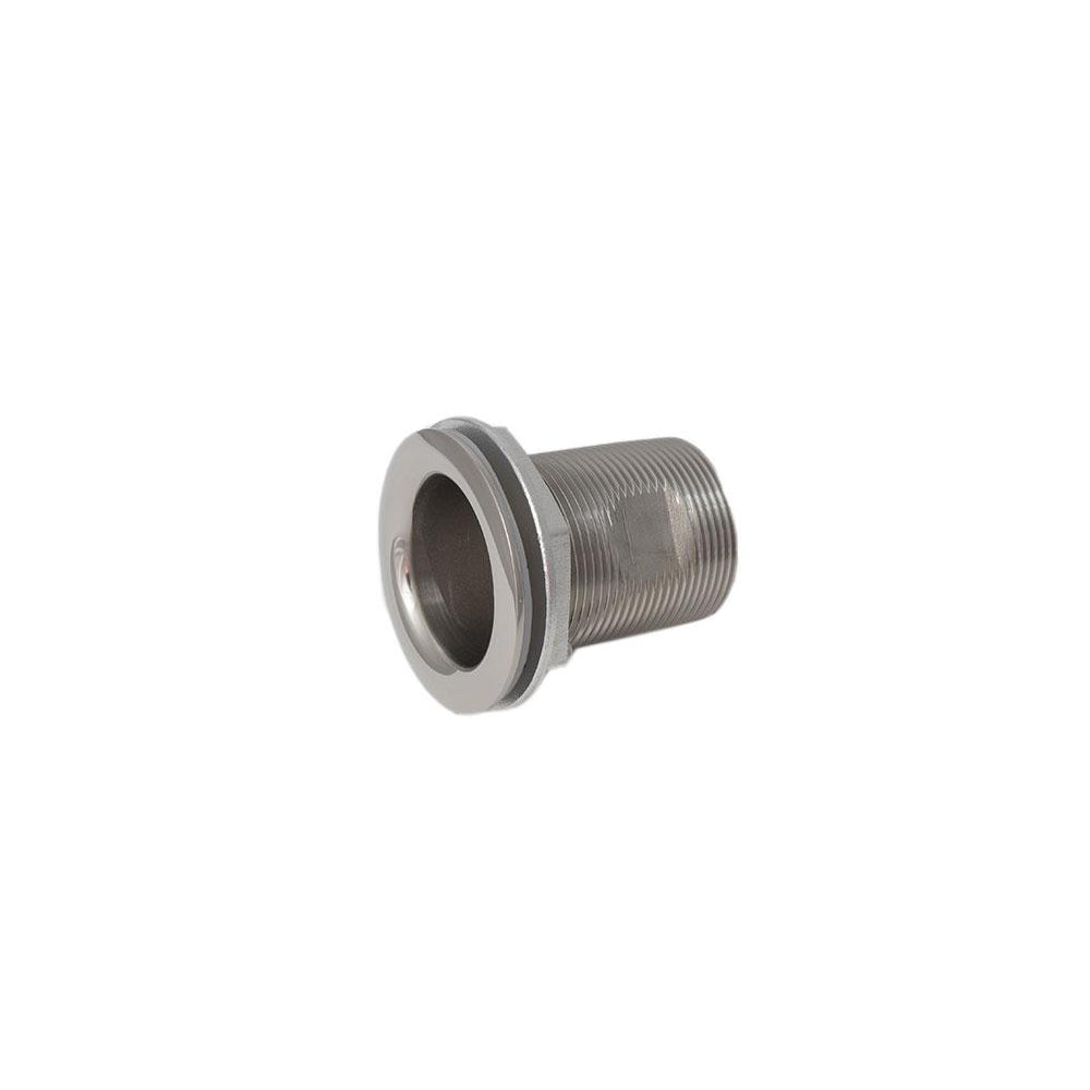 Thru Hull 1" NPT, 2.5" Long, Forged w/ Nut, titanium