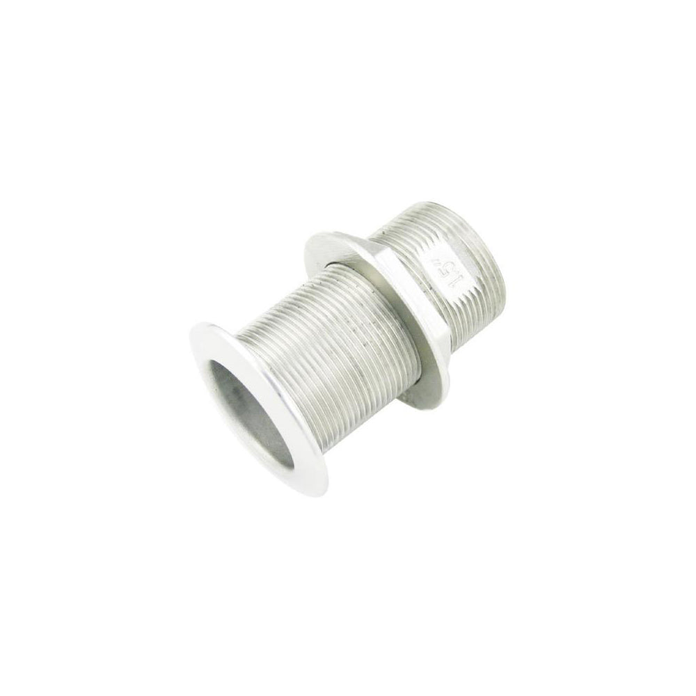 Boat Thru Hull Fittings - 2" w/flapper NPT