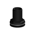 Thru-hull Domed .75" (19.1mm) NPS, Black