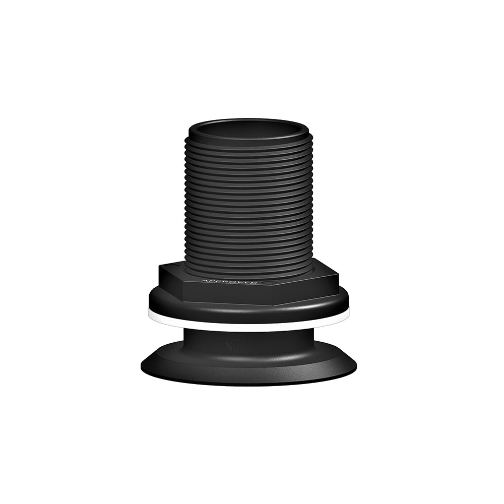 Thru-hull Recessed 1.25" (31.8mm) NPS, Black