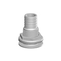 Thru-hull with Hose Barb 1.125" x 1" (28.6mm x 25.4mm) BSP, White