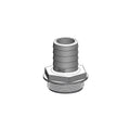 Y Valve (Aquavalve) Hose Barb 1" x 1.5" (25.4mm x 38.1mm) BSP, White
