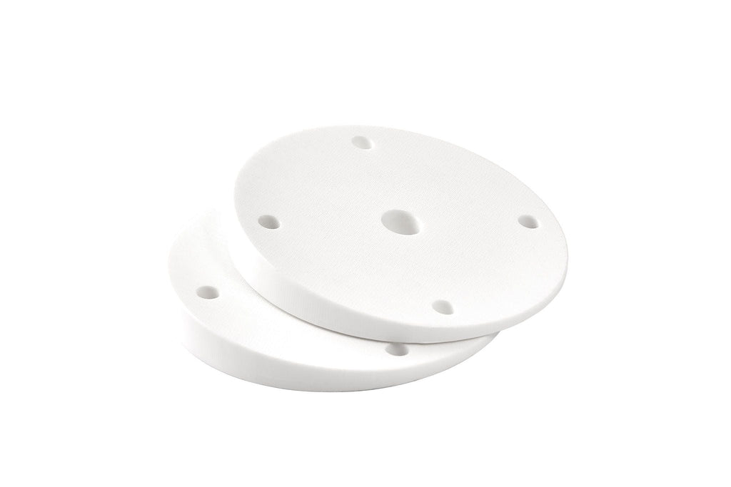 Coastal Outrigger Base Wedge, 7.5 Degrees, White (set of two)
