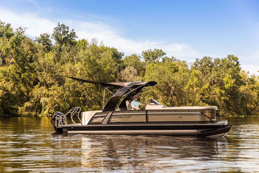 Pontoon Boat Sun Shade System