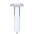Lees 0 Degree Stainless Steel Swivel Base Flush Mount Rod Holder  Extra Long Tube 225 OD X 145 Tube RH577XL