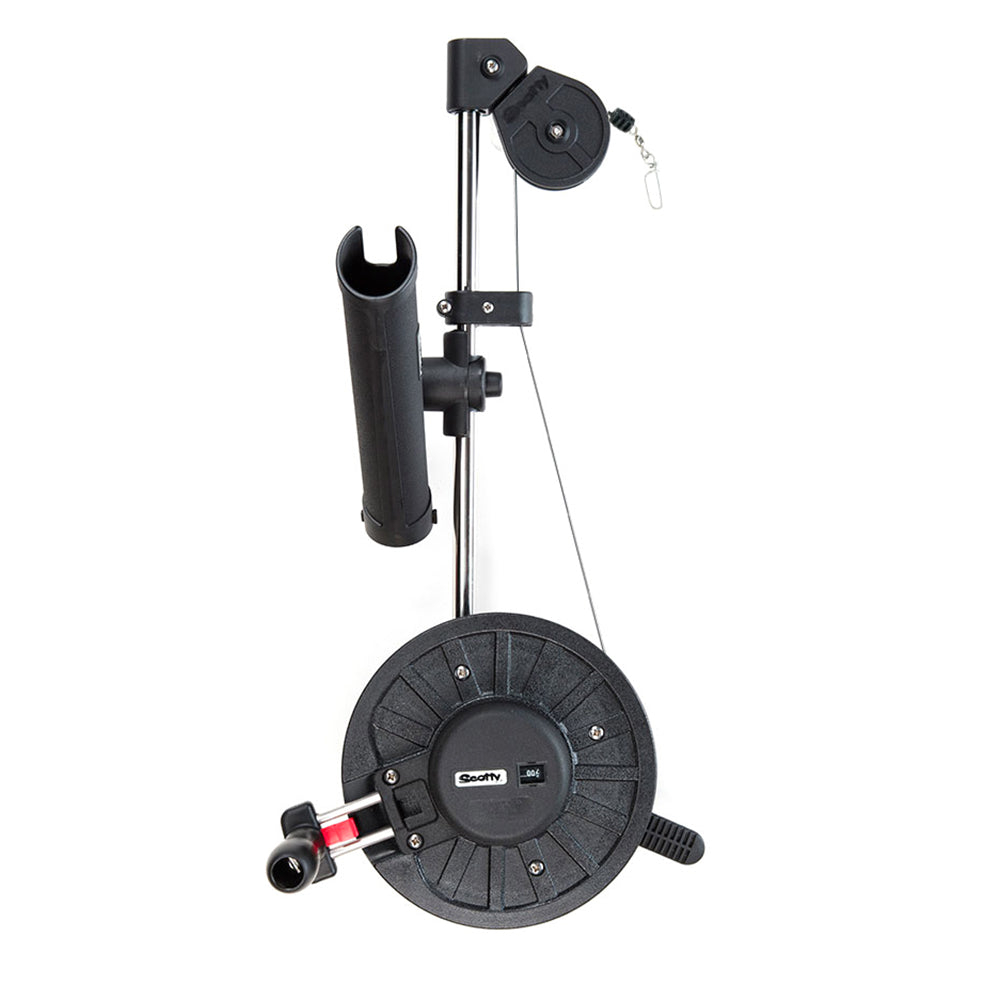 Scotty 1060 Depthking Manual Downrigger wRod Holder 1060