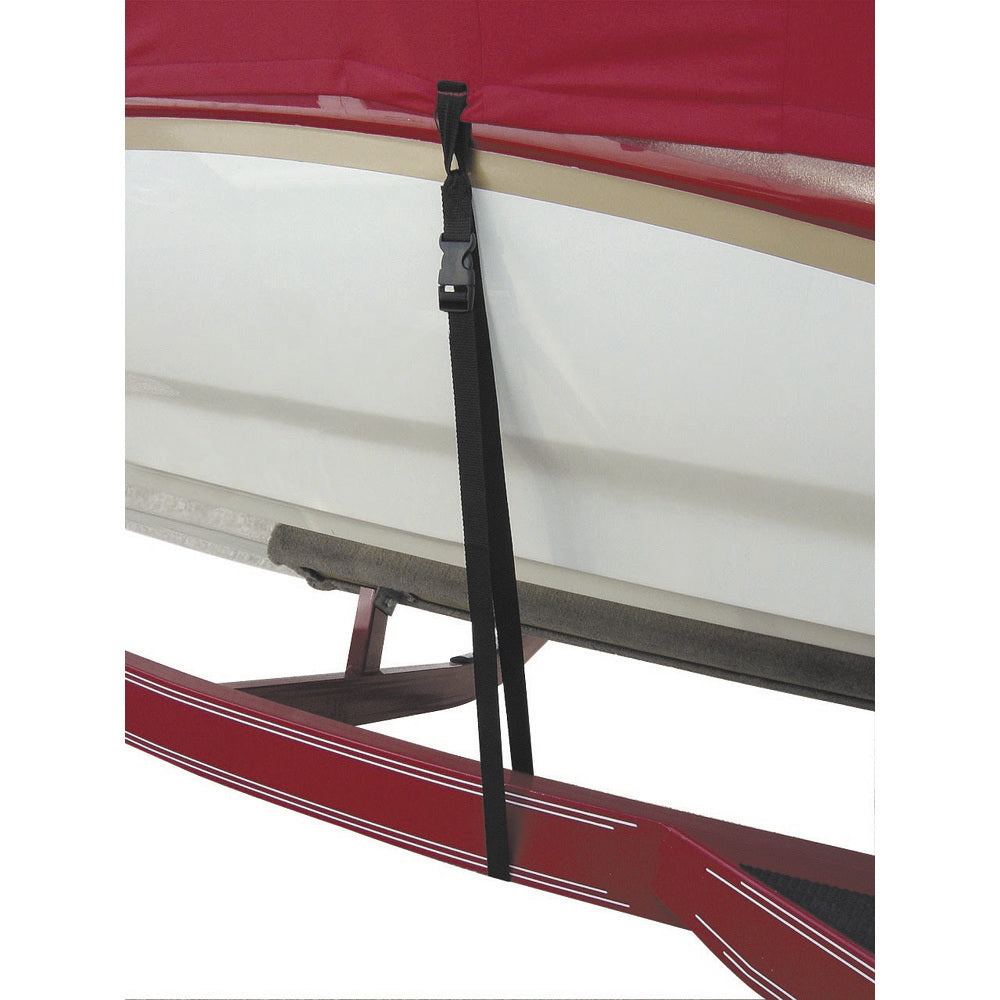 BoatBuckle SnapLock Boat Cover TieDowns  1 x 4  6Pack F14264
