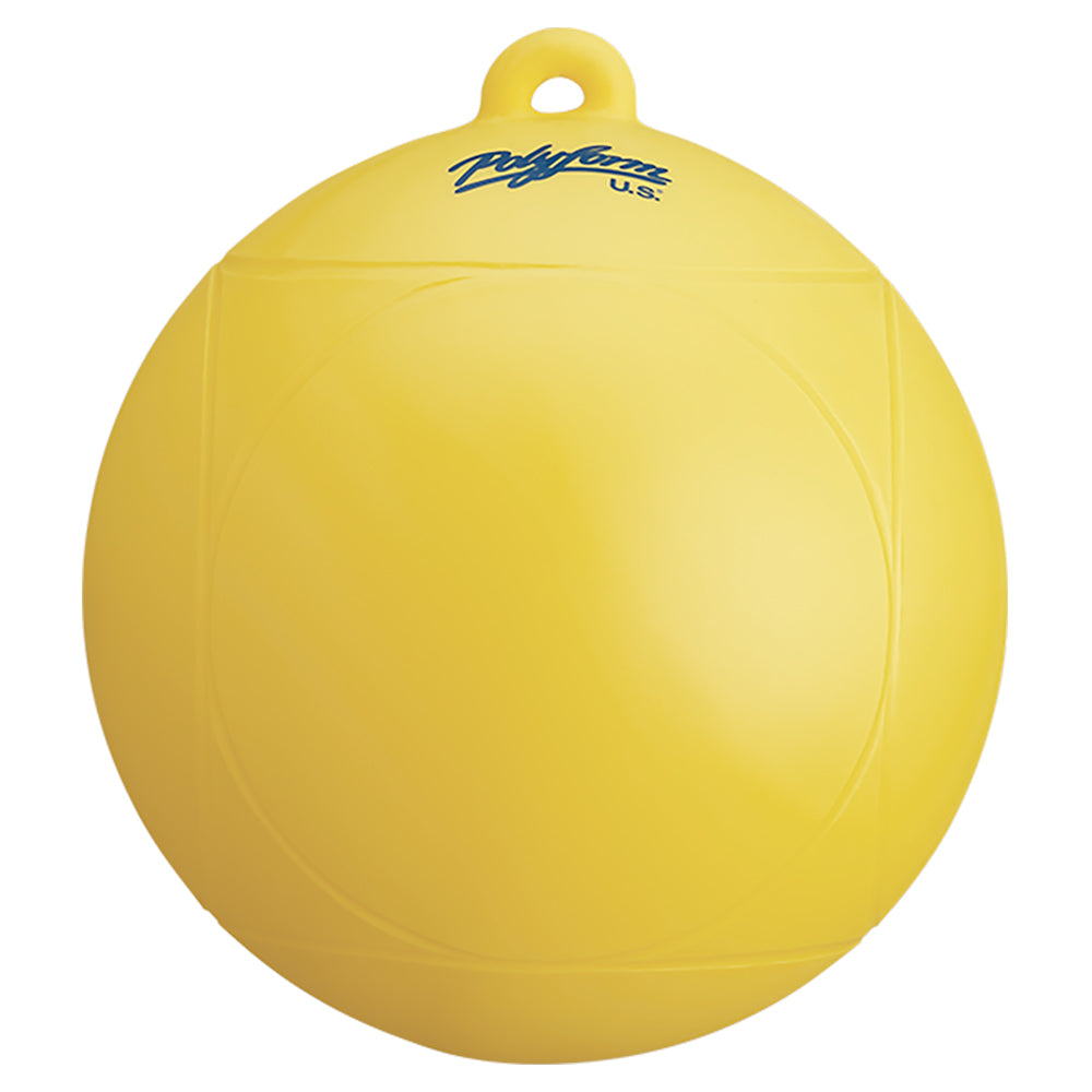 Polyform Water Ski Series Buoy  Yellow WS1 YELLOW