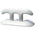 Dock Edge Flip Up Dock Cleat 8  White DE2608WF