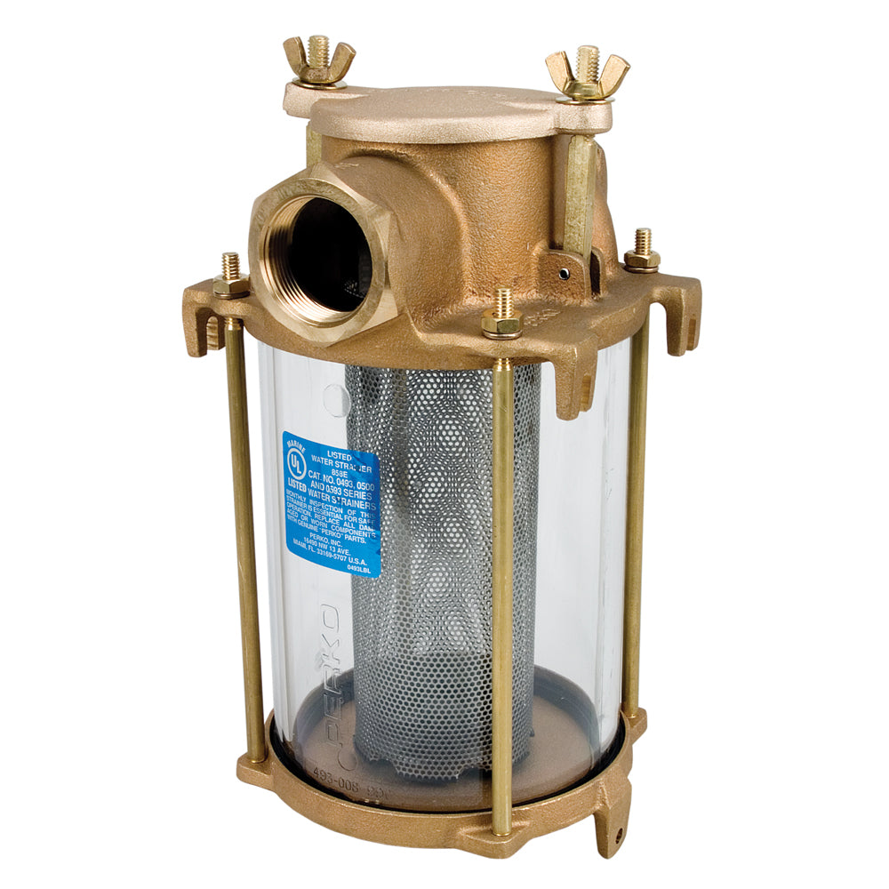 Perko 2 IPS Intake Strainer Bronze Made in the USA 0493009PLB