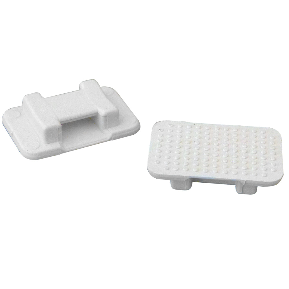 Weld Mount AT5 Large White Nylon Wire Tie Mount  Qty 100 805900