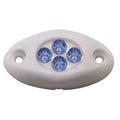 Innovative Lighting Courtesy Light  4 LED Surface Mount  Blue LEDWhite Case 00421007