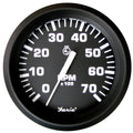 Faria Euro Black 4 Tachometer  7000 RPM Gas  All Outboard 32805