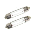 Perko Double Ended Festoon  Bulbs  24V 10W 40A  Pair 0072DP1CLR