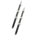 Rupp 15 Telescopic Carbon Fiber Outrigger Poles 15  Silver A01500CFT
