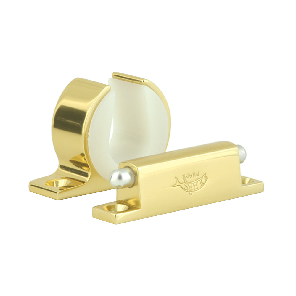 Lees Rod And Reel Hanger Set  Shimano Tiagra 130  Bright Gold MC00753130