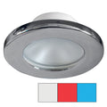i2Systems Apeiron A3120 Screw Mount Light  Red Cool White  Blue  Brushed Nickel Finish A3120Z41HAE
