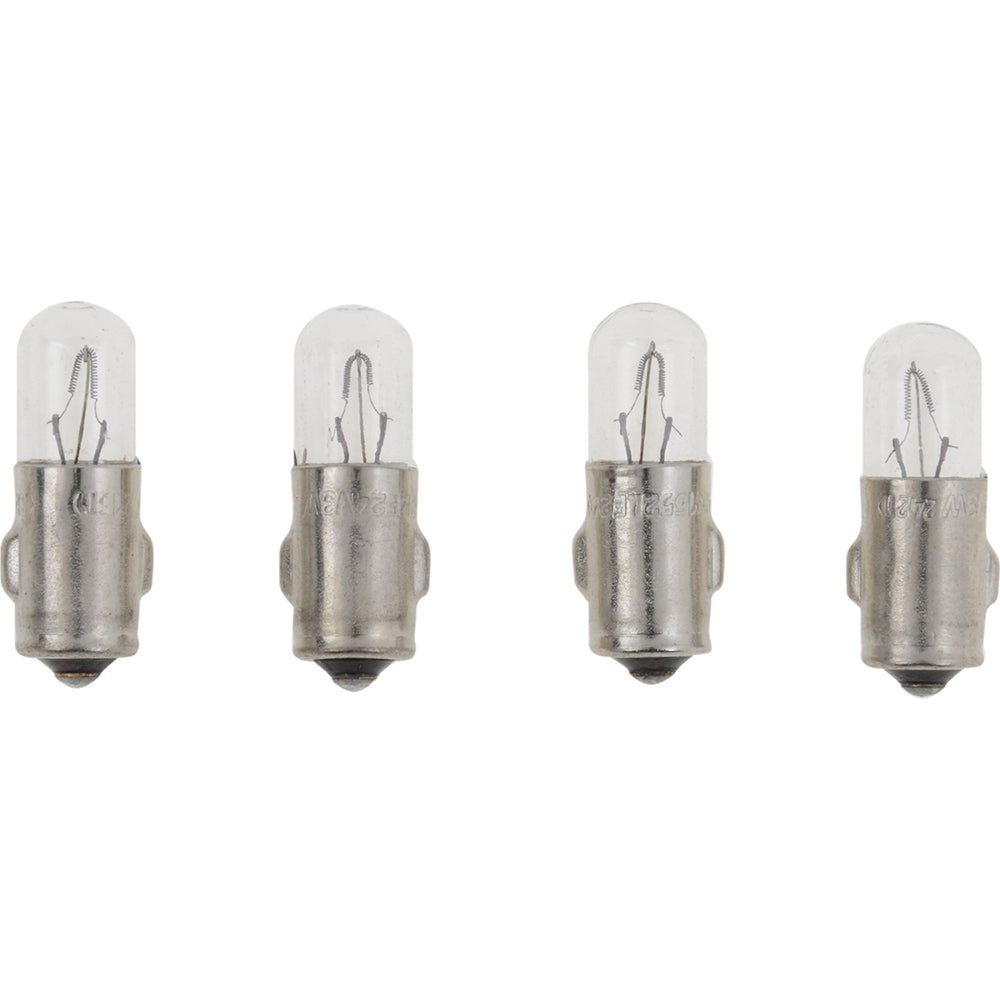 VDO Type A  White Metal Base Bulb  12V  4Pack 600802