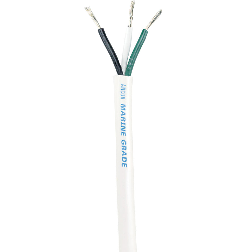 Ancor White Triplex Cable  123 AWG  Round  250 133325