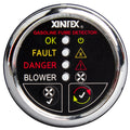 FireboyXintex Gasoline Fume Detector wBlower Control  Chrome Bezel  12V G1CBR