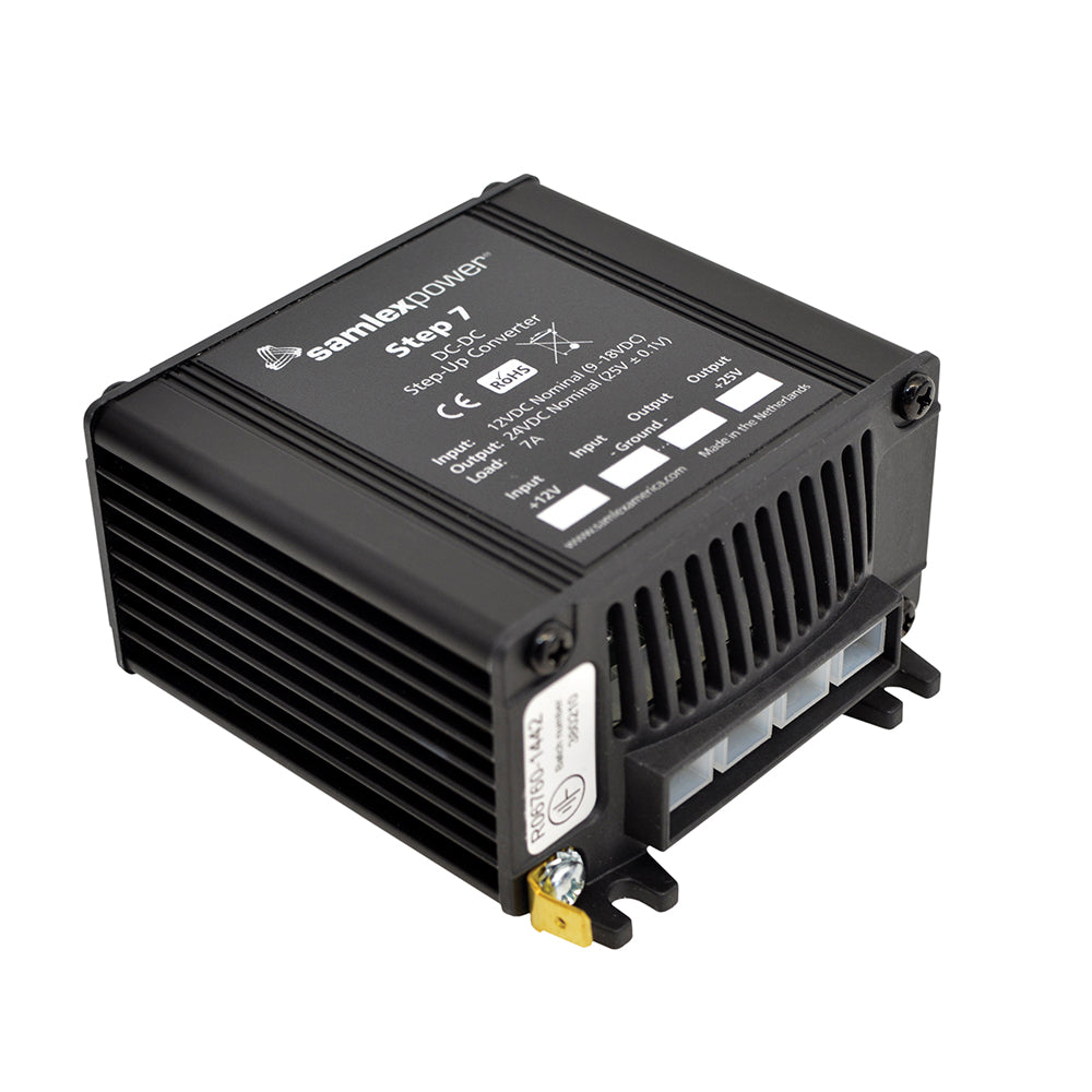 Samlex StepUp DCDC Converter  7A  918V Input  24V Output STEP7