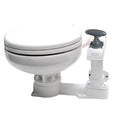 Johnson Pump AquaT Manual Marine Toilet  Super Compact 804762501