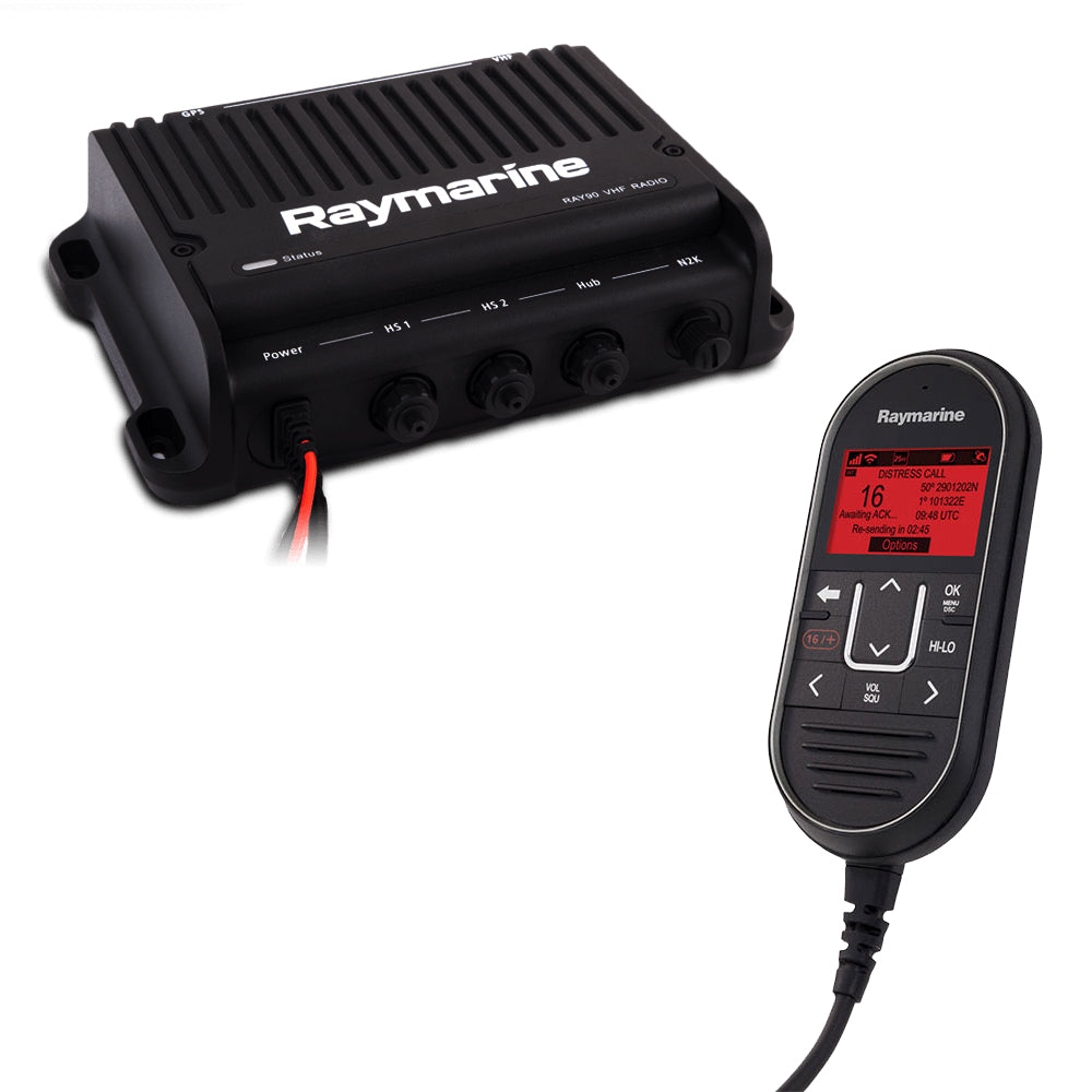 Raymarine Ray90 Modular DualStation VHF Black Box Radio System E70492