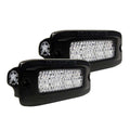 RIGID Industries SRQ PRO Back Light Kit  Flush Mount Diffused  Pair  Black 980033